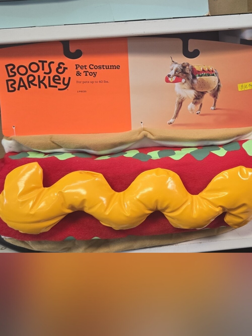 Boots & Barkley Red Hot Dog Pet Costume
